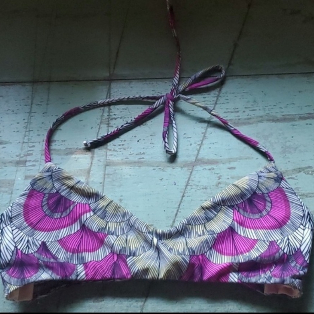 Mara Hoffman Bikini Halter Top Small